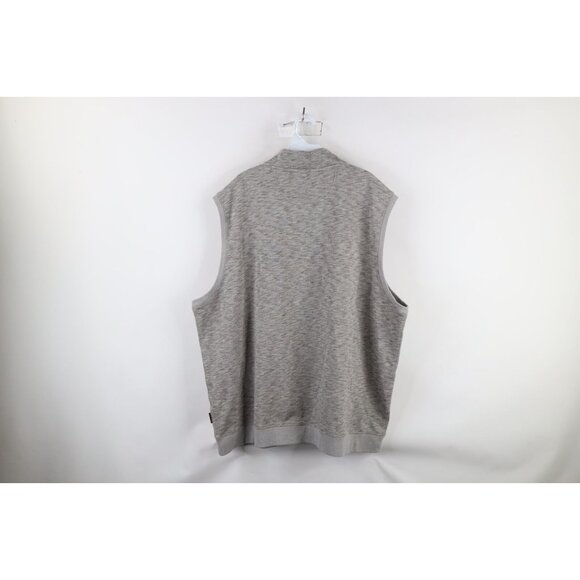 Duluth Trading Co Mens 2XL Relaxed Fit Loophole Half Zip Comfort Vest Sweatshirt - Picture 9 of 11